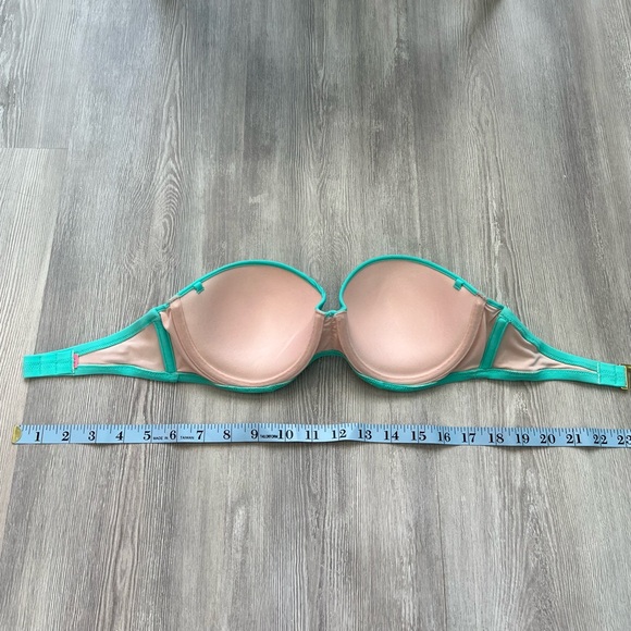 Victoria’s Secret light turquoise flirt bandeau bikini top - Picture 7 of 10